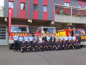 Pompiers : une formation conjointe entre la Loire et la Haute-Loire