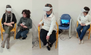 Le Mazet-Saint-Voy : la résidence du Lizieux a testé la réalité virtuelle
