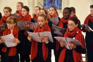 Avant Le Chambon et Le Mazet, de jeunes choristes en concert à Riotord