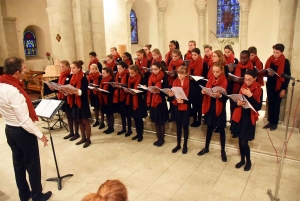 Avant Le Chambon et Le Mazet, de jeunes choristes en concert à Riotord