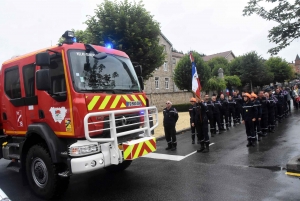 Saint-Didier/La Séauve : changement de chef chez les pompiers de Velay Semène