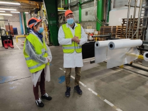 Montfaucon-en-Velay : une nouvelle extrudeuse chez Coveris pour produire à partir de plastiques recyclés