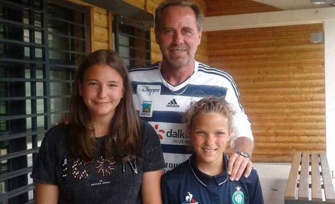 Jean-Guy Wallemme, entraîneur du Football Club de Dieppe..|||