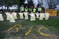 Monistrol-sur-Loire : les Gilets jaunes montrent encore la couleur