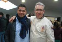 Deux éminents pâtissiers de Haute-Loire, Yann Sabot du Puy, ancien apprenti de Pascal Liotier d&#039;Yssingeaux..