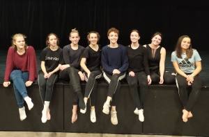 Monistrol-sur-Loire : sept danseuses en stage avec une chorégraphe pour une création contemporaine