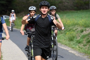 Monistrol-sur-Loire : 35 lycéens commencent l&#039;année avec un Run and Bike jusqu&#039;à Lavalette