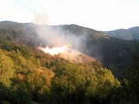 Saint-Martin-de-Valamas : des Canadair pour éteindre un gros feu de végétation