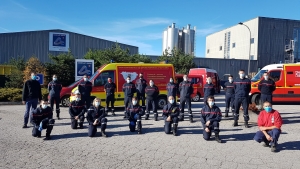 Saint-Pal-de-Mons : les pompiers se testent sur le site d&#039;Addiplast