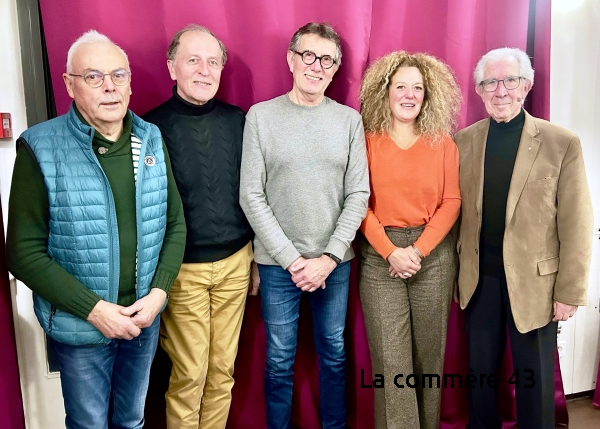 De gauche à droite, Hervé Janvier, Jean-Louis Plantin, Patrick Bertrand, Laure Pigeon Jean-Pierre Guerrero Crédit DR||