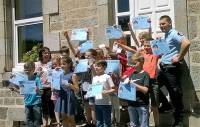 Chambon-sur-Lignon : les écoliers ont reçu leur permis piéton