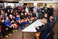 Tence : Jacques Brunel et Jo Maso à la rencontre des jeunes rugbymen
