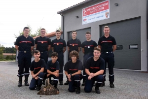 Saint-Just-Malmont : huit adolescents ont repris avec les Jeunes Sapeurs-Pompiers