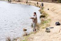 Tence : Maxime Crouzet et Michel Petit remportent le concours de pêche à la mouche à Bathelane