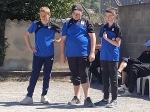 Yssingeaux : trois jeunes pétanqueurs dans le dernier carré à Millau