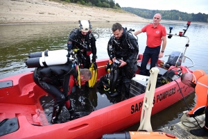 Les pompiers plongeurs testent des équipements innovants (vidéo)