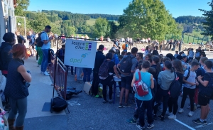 Saint-Didier-La Séauve : 450 élèves fédérés dans une marche