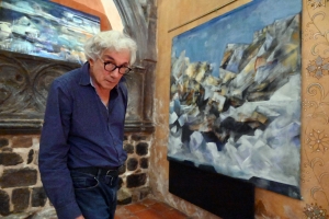 Le Puy-en-Velay : Jacques Galland expose ses toiles à la Commanderie Saint-Jean