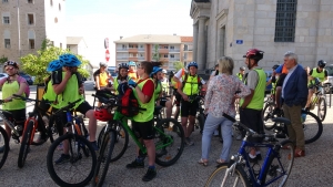 D&#039;Yssingeaux à Vallon-Pont-d&#039;Arc en vélo pour les lycéens de George-Sand