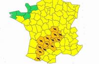 Orages : la Haute-Loire et la Loire en vigilance orange lundi à partir de 23 heures