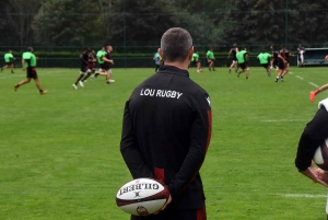 Chambon-sur-Lignon : l&#039;entraînement du LOU Rugby en photos