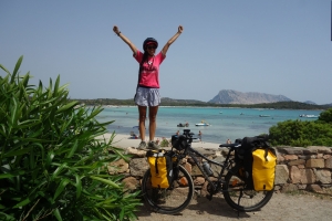 La Séauve-sur-Semène : 4231 km à bicyclette en trois mois en Corse et en Italie pour Laura Garcia