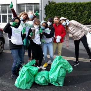 Tence : une invitation des collégiens de la Lionchère à ramasser les déchets