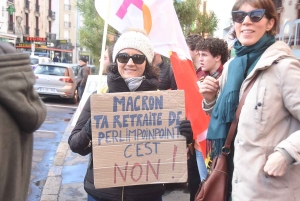 Réforme des retraites : moins de 1 000 manifestants au Puy-en-Velay