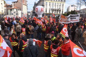 Réforme des retraites : moins de 1 000 manifestants au Puy-en-Velay