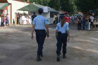 La sécurité a été renforcée cette année avec une présence marquée de la gendarmerie.