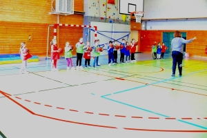 Découverte du basket pour les écoliers de Grazac