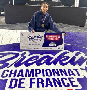 Saint-Just-Malmont : Sya Dembélé sacrée championne de France de breakdance
