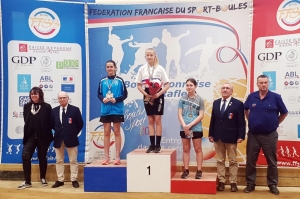 Boules lyonnaises : Flora Sicard championne de France en tir progressif, Julie Nury en bronze