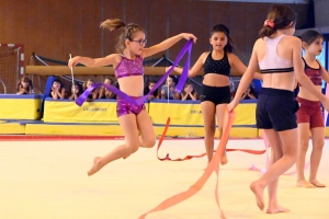 Monistrol-sur-Loire : les gymnastes assurent le show