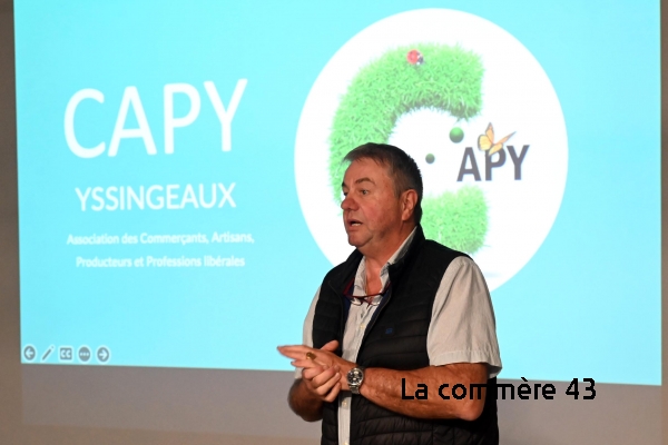 Jean-Louis Bouilhol, président de CAPY|Cédric Mouche, photographe, a évoqué la campagne de communication décalée|||