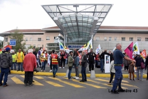 Puy-en-Velay : une nouvelle action des soignants mardi devant l&#039;hôpital Emile-Roux