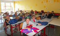 Grazac : les écoliers en balade dans le Bessat