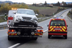 RN88 : un blessé dans un accident entre Yssingeaux et Saint-Maurice-de-Lignon