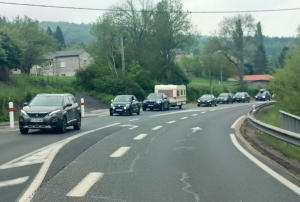 RN88 : 8 km de ralentissements entre Blavozy et Le Pertuis