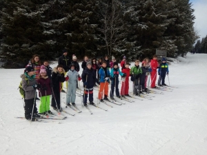 Les écoliers de Rosières chaussent les skis