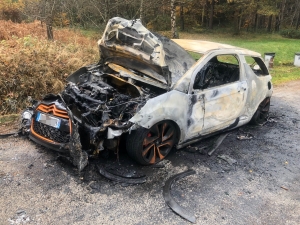 Sainte-Sigolène : une voiture prend feu sur une aire de repos