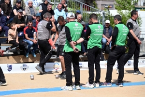 Boules lyonnaises M1 : après Sainte-Sigolène, l&#039;équipe de Grégory Chirat remporte Le Puy-en-Velay
