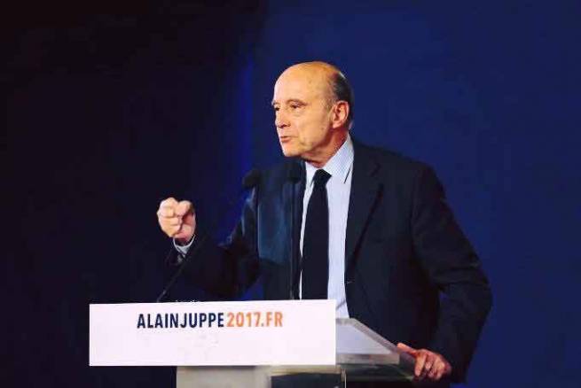 Alain Juppé est candidat à la primaire de la Droite et du Centre.||