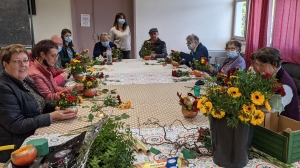 Chadrac : un atelier floral aux couleurs d&#039;automne