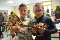 Les élèves de l&#039;Ensemble scolaire catholique fabriquent les objets pour le marché de Noël