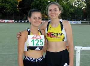 Laurine Roupie et Nina Colombet