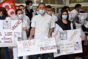 Les soignants dénoncent les violences aux urgences de l&#039;hôpital Emile-Roux (vidéo)
