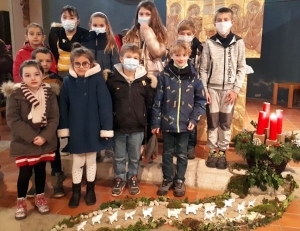 Saint-Maurice-de-Lignon : les enfants ont allumé la première bougie de l&#039;Avent