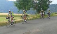 Tence, ville arrivée et départ du Tour de France... cyclotouriste