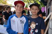 Evan Abrial et Gaëtan Court, 10 ans, de Lapte, sont la meilleure équipe jeunes.